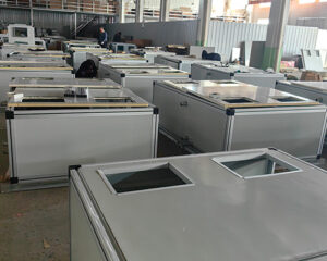 cabinet type centrifugal fan